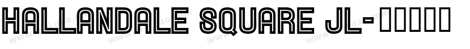 Hallandale Square JL字体转换